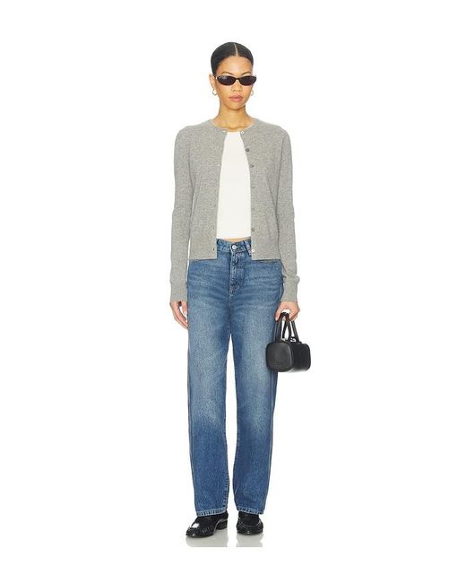 DL1961 Blue Kendell Contoured Tapered Straight Jeans