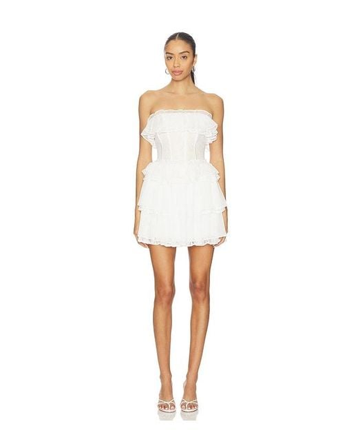 Elliatt White Evelin Mini Dress