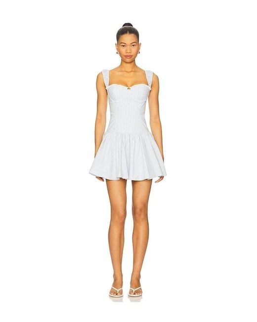 MAJORELLE Danica ドレス White