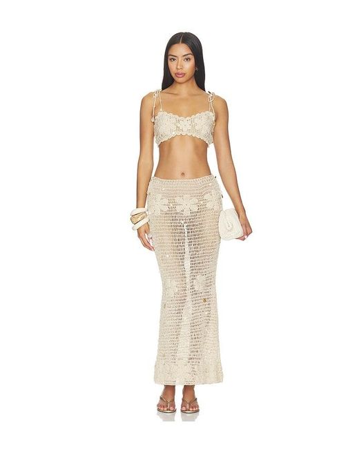 Asta Resort Natural Charlotte Hand Crochet Bralette