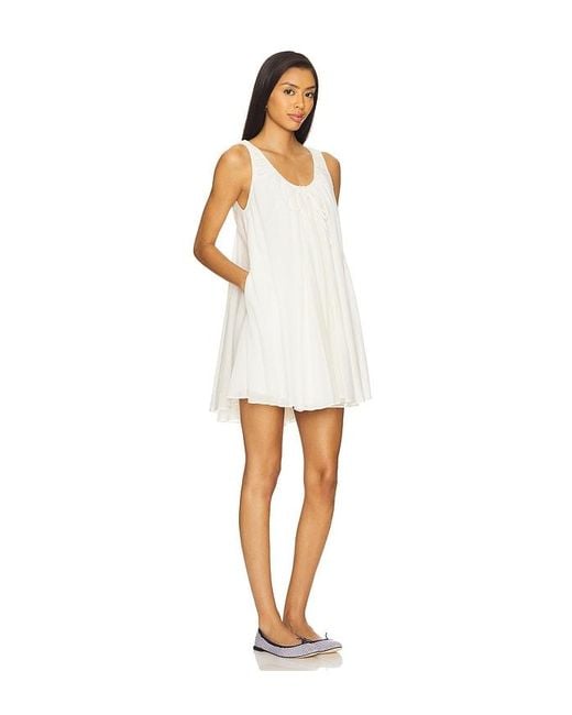 Tularosa White Giselle Mini Dress