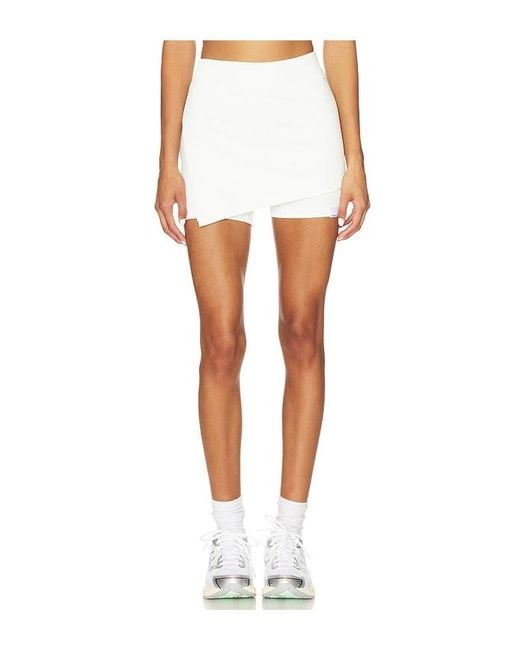 Nylora White Delphine Skort