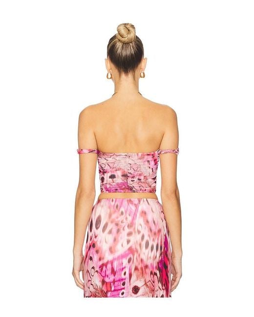 AFRM Red Koa Top