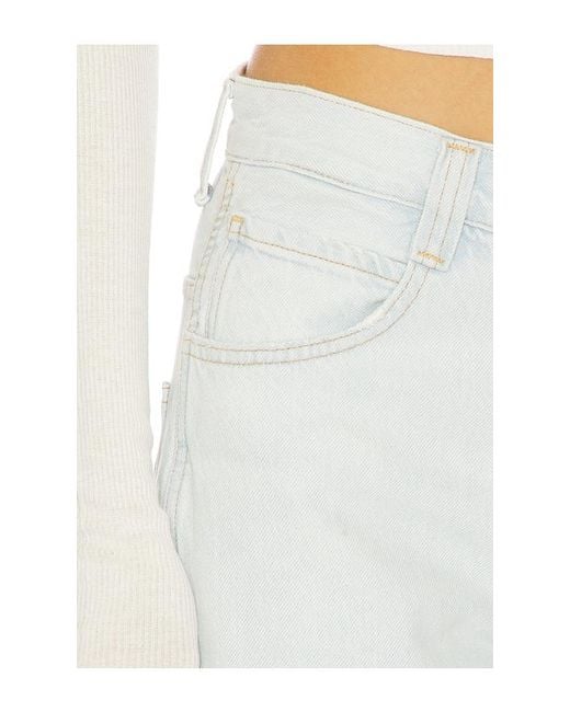 Agolde White Laria Pierced Jeans