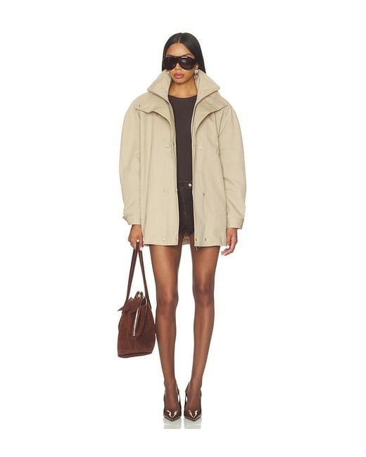 SER.O.YA Natural Camila Trench Jacket