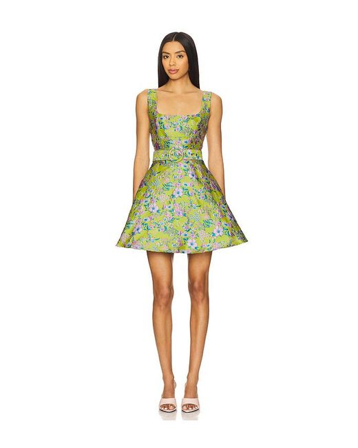 Elliatt Yellow Zenobia Mini Dress