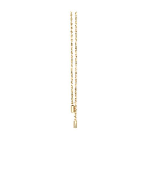 petit moments White Paloma Bolo Necklace