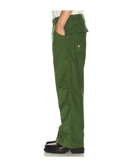 Kardo Green Abeer Drawstring Snow Pant for men