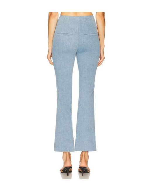 Veronica Beard Blue Hawthorne Pant
