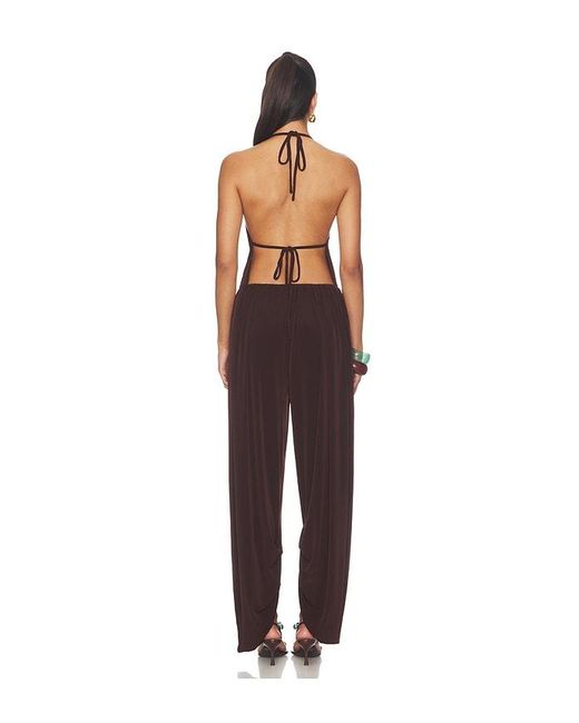 Lovers + Friends Brown Lupa Jumpsuit