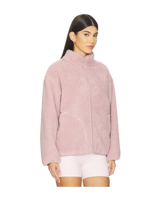 WellBeing + BeingWell Pink Benson Jacket