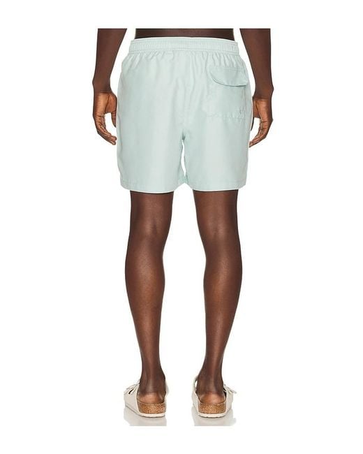 Barbour Multicolor Water Reactive Leaf Print Swim Short for men