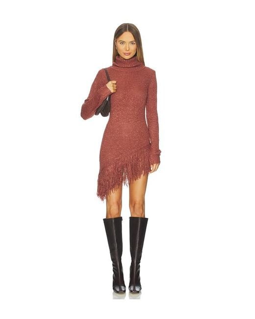 Urban Outfitters Red Whole Lotta Trouble Dress