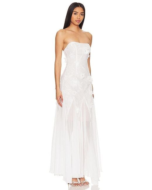 Elliatt White Evadne Gown
