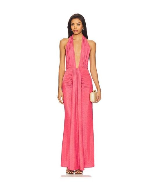 Lovers + Friends Remy Maxi Dress Red