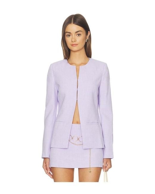 Amanda Uprichard White Capria Top