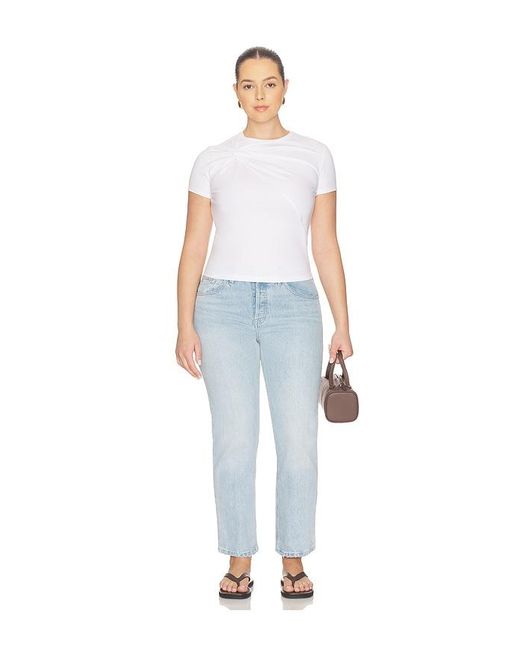 GOOD AMERICAN Blue Good Vintage Ankle Jeans