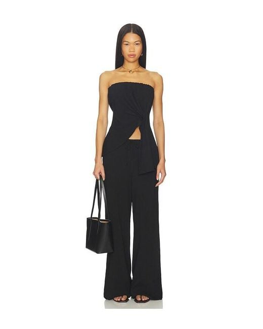 SOVERE Black Aine Pants