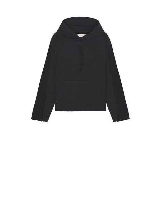 Honor The Gift Black Denim Hoodie for men