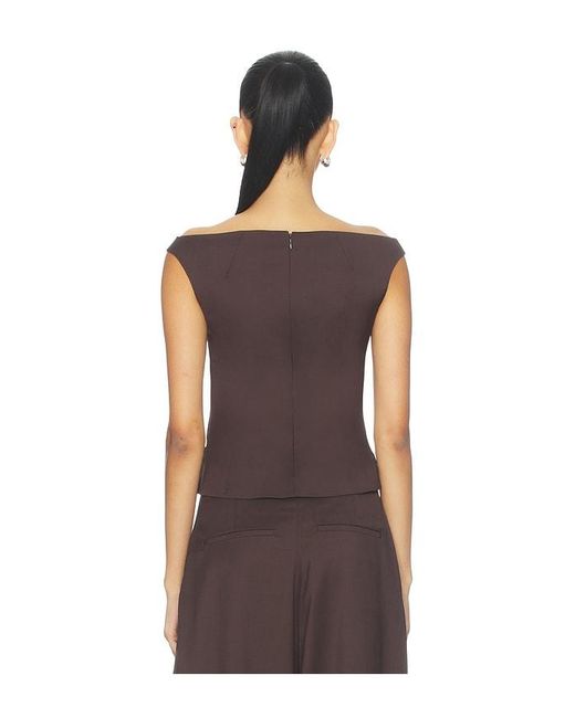 Remain Multicolor Off Shoulder Suiting Top