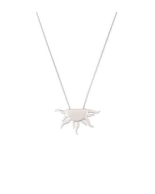 Emma Pills White X Leslie Amon Chasing The Sun Statement Chain