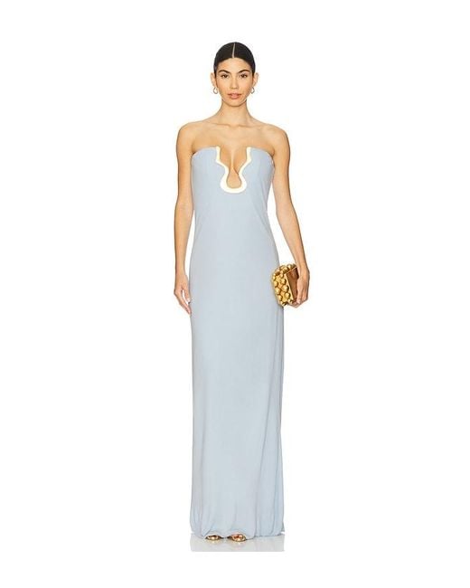 Cult Gaia White Abril Gown