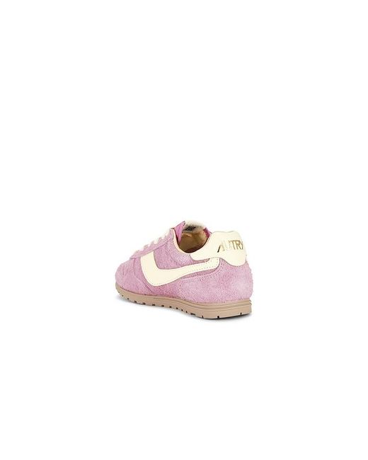 Autry Pink Windspin Low Sneaker