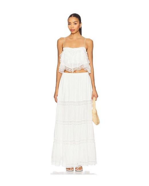 Ronny Kobo White Carlton Top