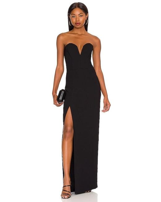 Amanda Uprichard Black Cherri Gown
