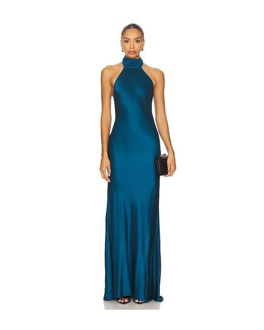 House of Harlow 1960 Blue X Revolve Astra Gown