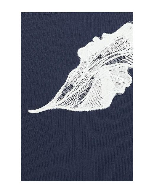 OperaSPORT Blue Elva Seamless T-Shirt