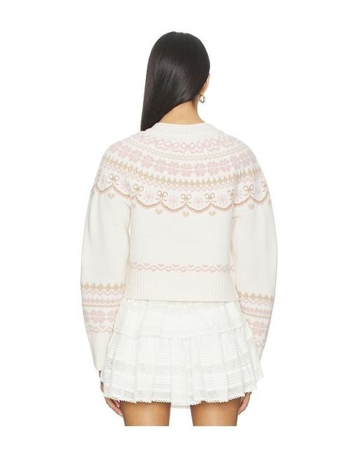 LoveShackFancy White Strick Shantae