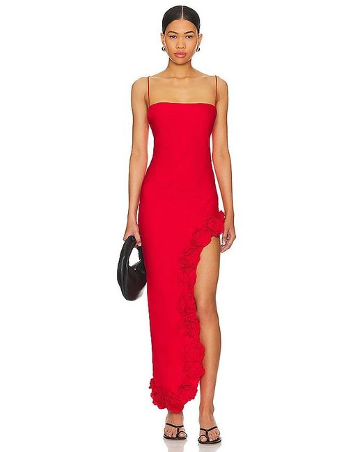 MAJORELLE Red Montauk Gown