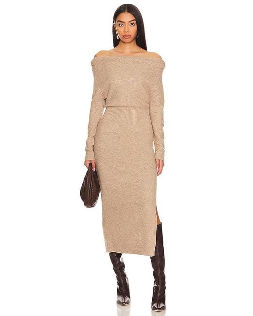 Astr Natural Cora Sweater Dress
