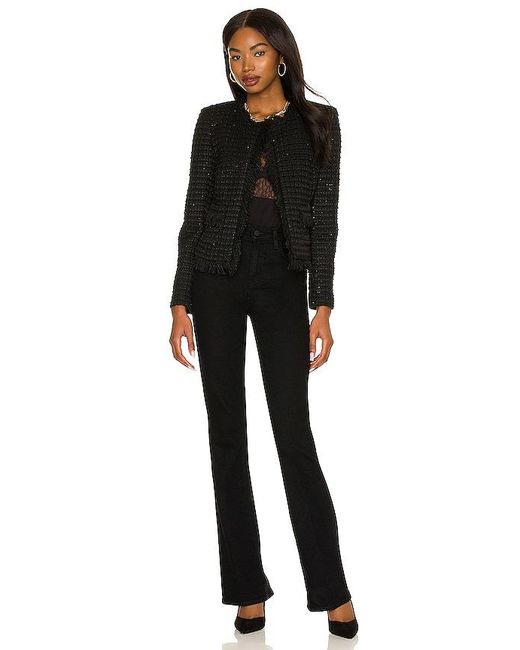 L'Agence Black Selma High Rise Sleek Baby Boot Jeans