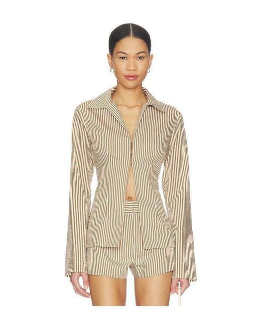 ALL THE WAYS Natural Reed Top