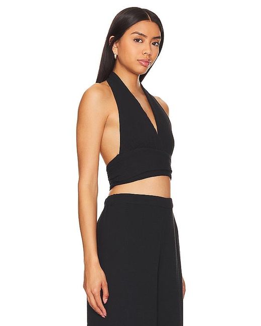 LSPACE Black Santos Top