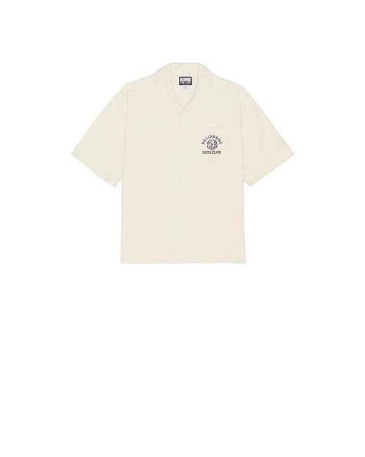 BBCICECREAM Blue Roam Short Sleeve Shirt for men