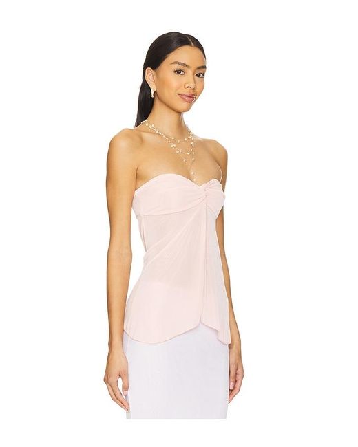 Free People White Call Me Later Tunic