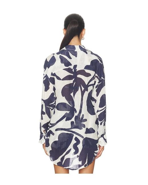 Vitamin A Blue Playa Boyfriend Shirt