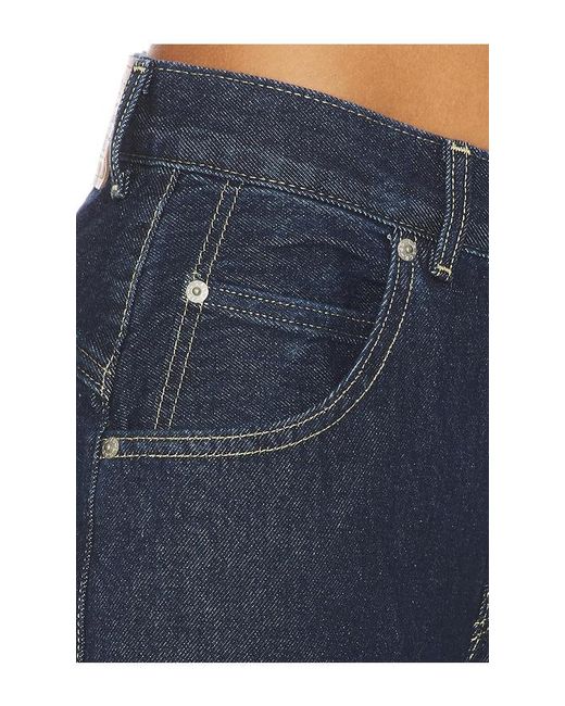 Levi's Blue Super Baggy Barrel Jeans