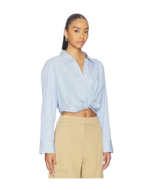 A.L.C. Blue Leo Top