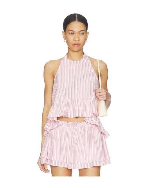 Steve Madden Pink Cerise Top