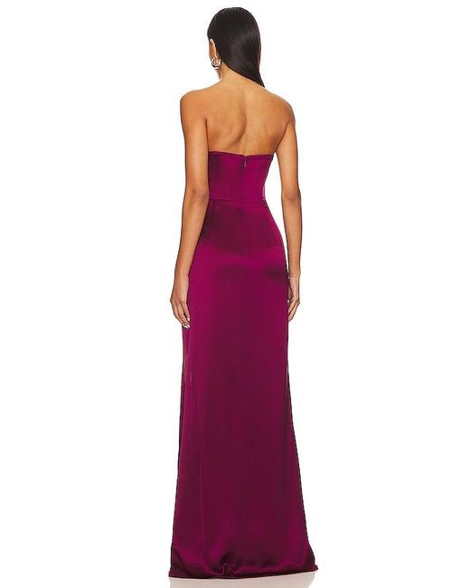 SAU LEE Purple Hera Gown