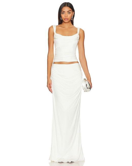 retroféte White Vivienne Skirt