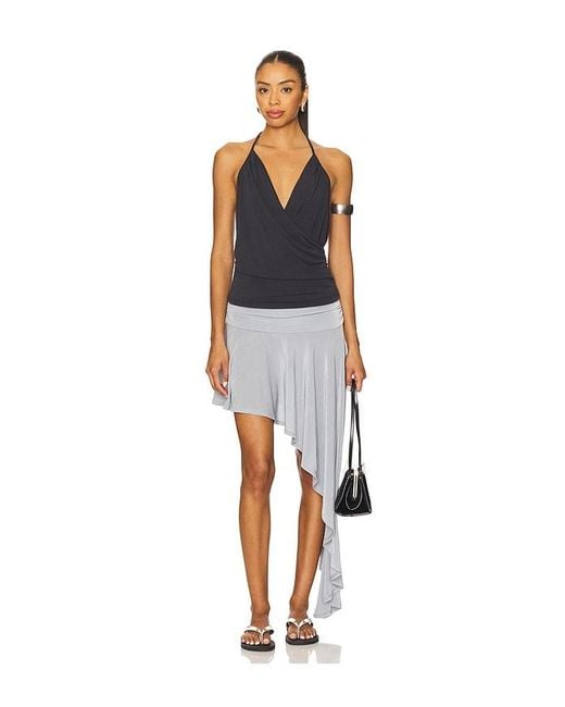 geel Blue Julian Halter Top