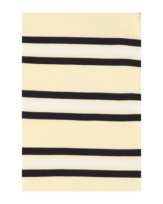 DUNST Multicolor Chunky Striped Polo Shirt for men