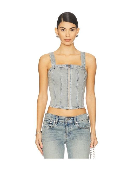 Levi's White Sculpted Bustier