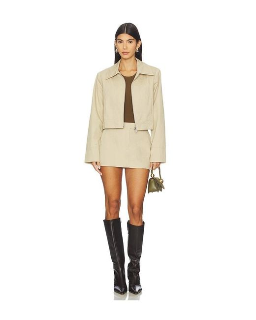 Madison The Label White Nikolas Skirt
