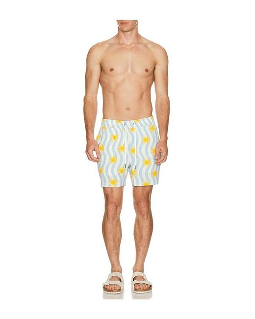 Onia Yellow Charles 5 Swim Trunk for men